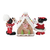 Figurine: Mickey and Minnie's  - Gingerbread House