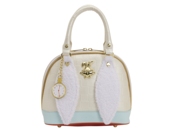 Schoudertas:Alice in Wonderland - White Rabbit