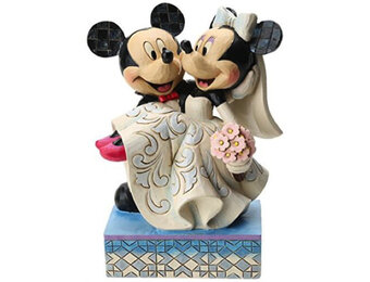 Figurine: Mickey & Minnie Mouse - Wedding Day