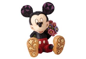 Mini Figurine: Mickey Mouse - with Flowers