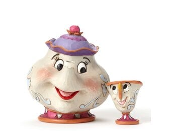 Figurine: Mrs Potts & Chip - A mother's Love