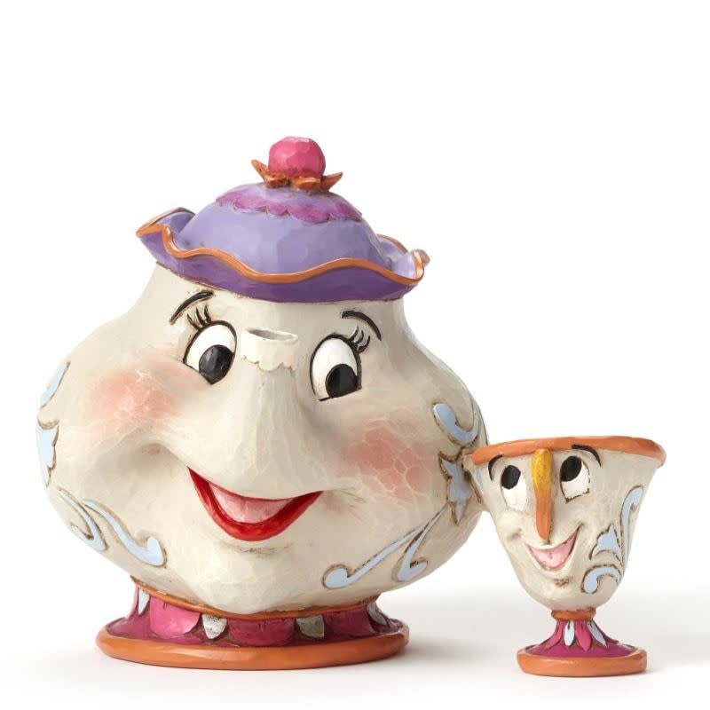 Figurine: Mrs Potts & Chip - A mother's Love