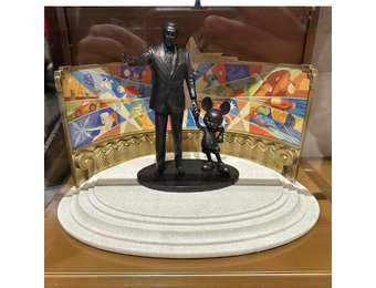 Figurine: Walt en Mickey - Adventure