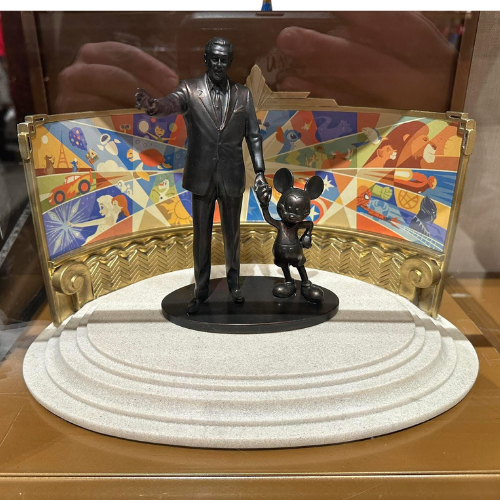 Figurine: Walt en Mickey - Adventure