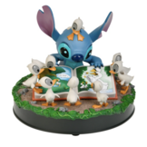 Figurine Stitch with Ducks - Statue