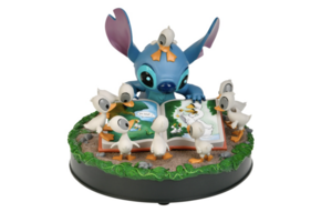 Figurine Stitch with Ducks - Statue