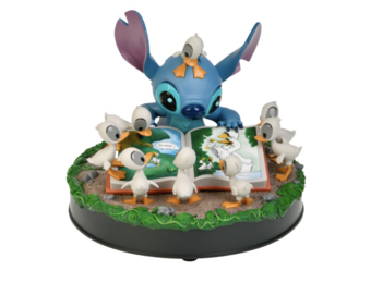 Figurine Stitch with Ducks - Statue