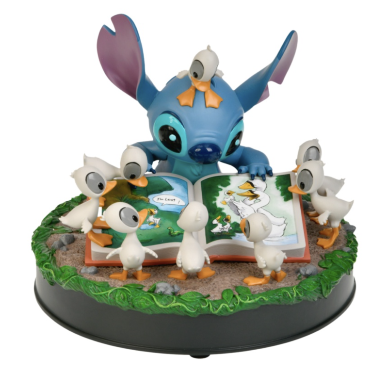 Figurine Stitch with Ducks - Statue