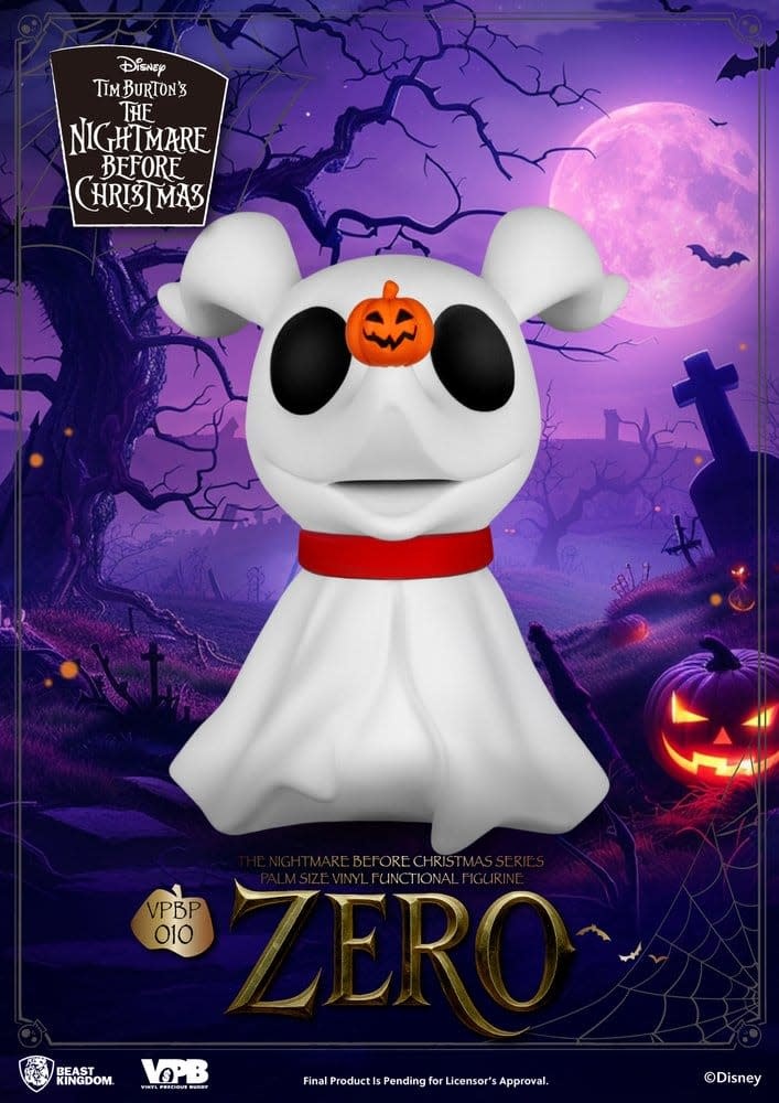 Spaarpot: Zero - The Nightmare Before Christmas Palm Size Figure
