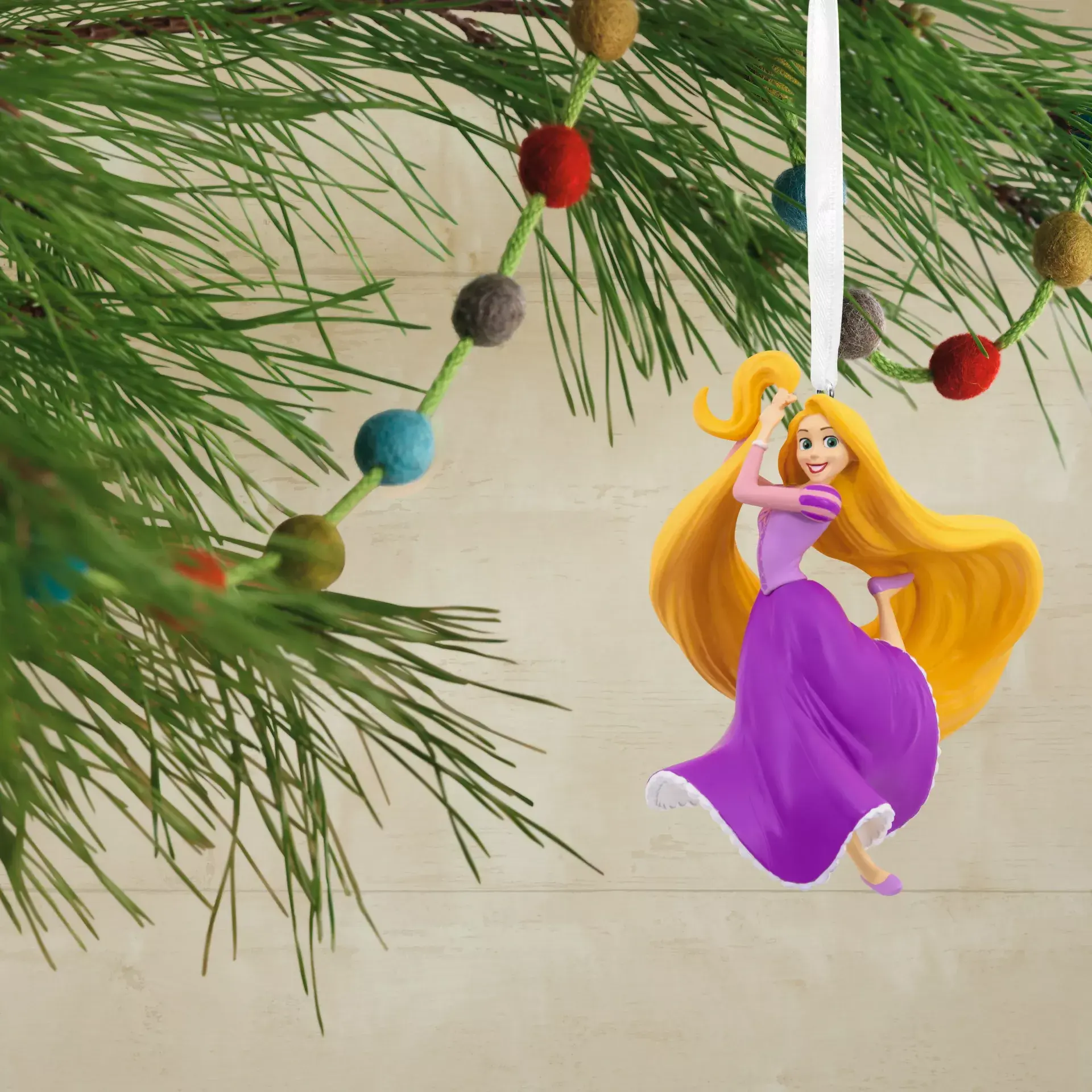 Kerstornament: Rapunzel - Hallmark