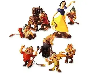 Ornamenten: WDCC Snow White And The Seven Dwarfs Ornament Set