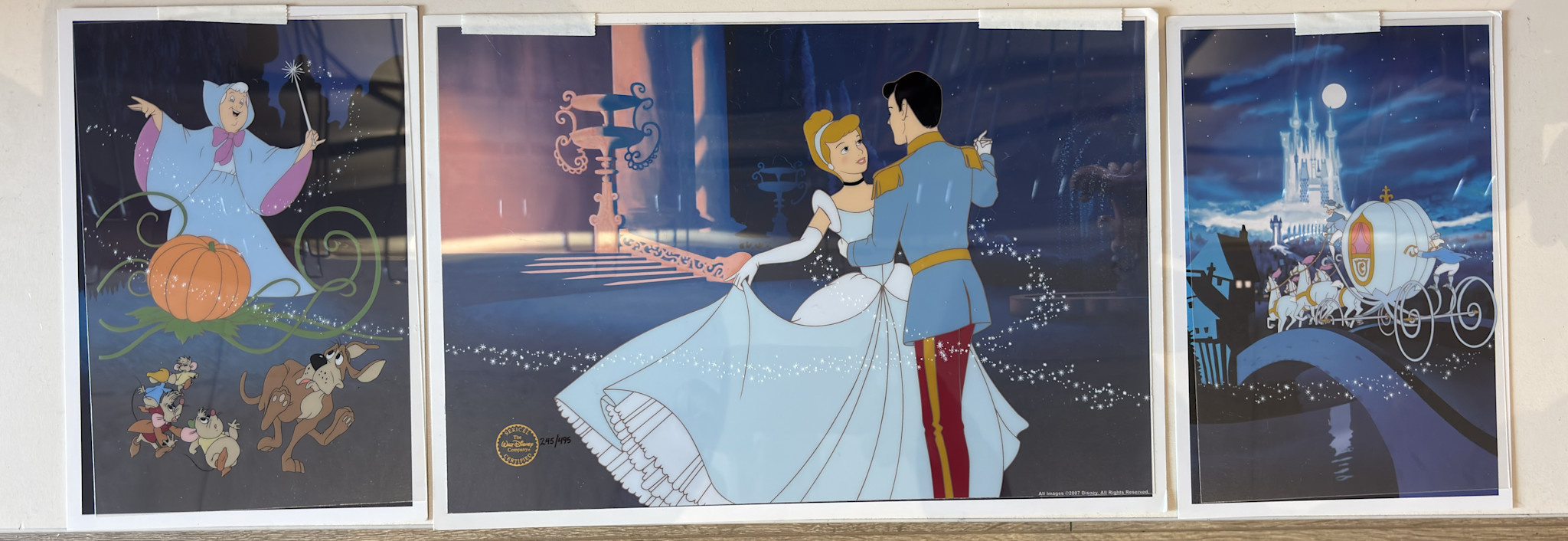 Sericell: Cinderella - A Dream come True (drieluik)