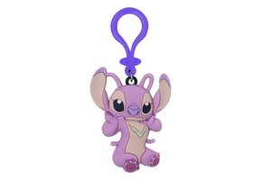 Sleutelhanger; Angel - Lilo & Stitch PVC Bag Clip