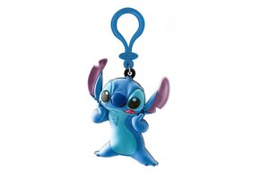 Sleutelhanger:  Stitch - Lilo & Stitch PVC Bag Clip Stitch