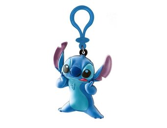 Sleutelhanger:  Stitch - Lilo & Stitch PVC Bag Clip Stitch