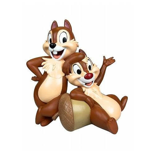 Figurine: 3D Garden Statue - Chip n Dale