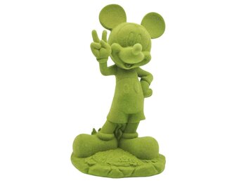 Figurine: Garden - Statue Flocked - Mickey
