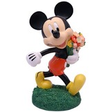 Figurine: Mickey Mouse - With Flowers-Garden