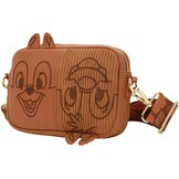 Schoudertas: Chip ’n Dale - Knabbel & Babbel – Ribfluweel Sling Bag - Corduroy Tas