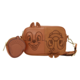 Schoudertas: Chip ’n Dale - Knabbel & Babbel – Ribfluweel Sling Bag - Corduroy Tas