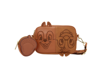 Schoudertas: Chip ’n Dale - Knabbel & Babbel – Ribfluweel Sling Bag - Corduroy Tas
