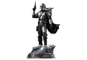 Figurine: The Mandalorian & Grogu - Art Scale Statue 1/10 The Mandalorian and Grogu 25 cm