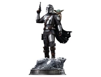 Figurine: The Mandalorian & Grogu - Art Scale Statue 1/10 The Mandalorian and Grogu 25 cm