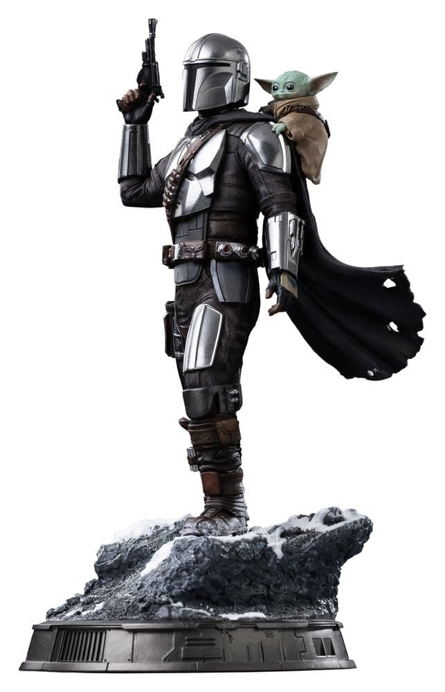 Figurine: The Mandalorian & Grogu - Art Scale Statue 1/10 The Mandalorian and Grogu 25 cm
