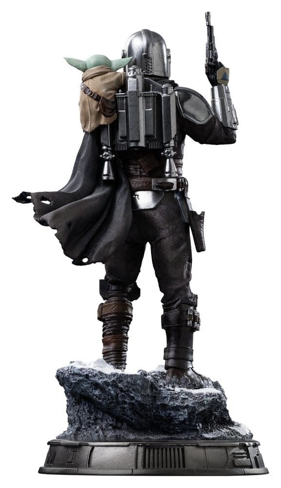 Figurine: The Mandalorian & Grogu - Art Scale Statue 1/10 The Mandalorian and Grogu 25 cm