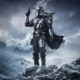 Figurine: The Mandalorian & Grogu - Art Scale Statue 1/10 The Mandalorian and Grogu 25 cm