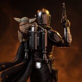 Figurine: The Mandalorian & Grogu - Art Scale Statue 1/10 The Mandalorian and Grogu 25 cm