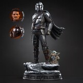 Figurine: The Mandalorian & Grogu - Legacy Replica Statue 1/4,  57 cm