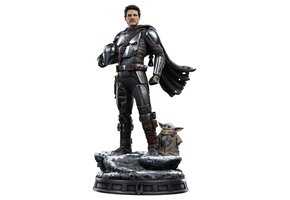 Figurine: The Mandalorian & Grogu - Legacy Replica Statue 1/4,  57 cm