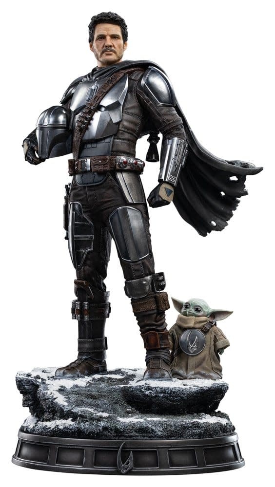 Figurine: The Mandalorian & Grogu - Legacy Replica Statue 1/4,  57 cm