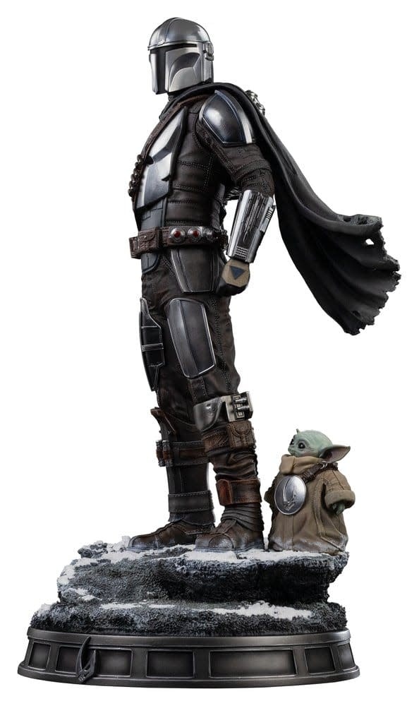 Figurine: The Mandalorian & Grogu - Legacy Replica Statue 1/4,  57 cm