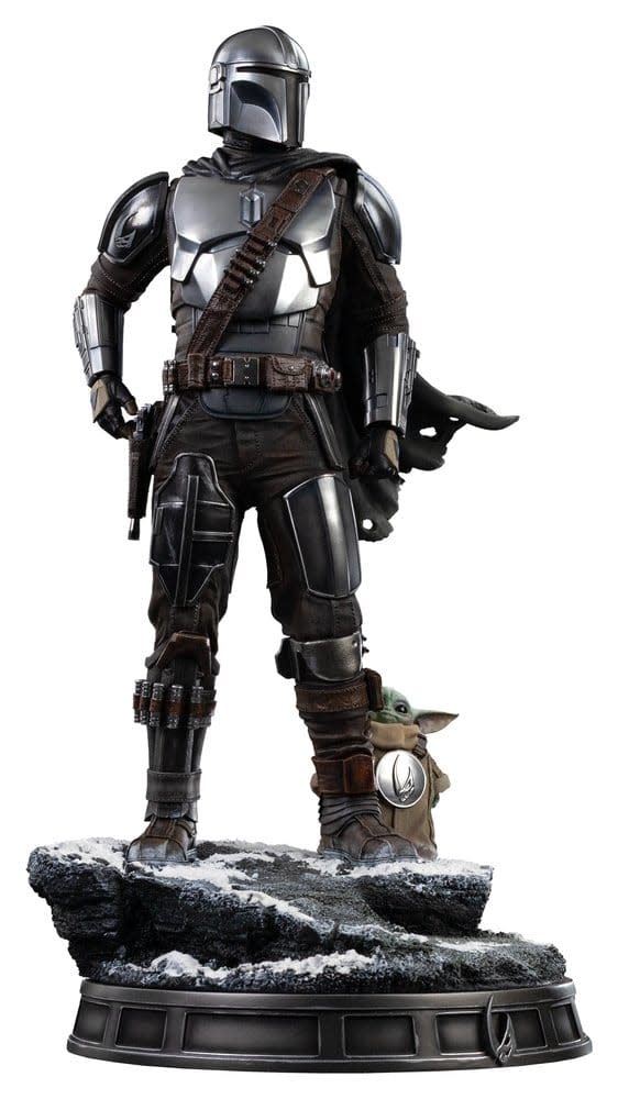 Figurine: The Mandalorian & Grogu - Legacy Replica Statue 1/4,  57 cm