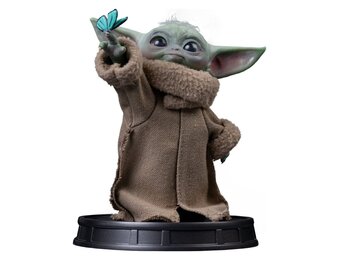 Figurine: The Mandalorian & Grogu Grogu - Collection Statue Grogu - Butterfly Wonder