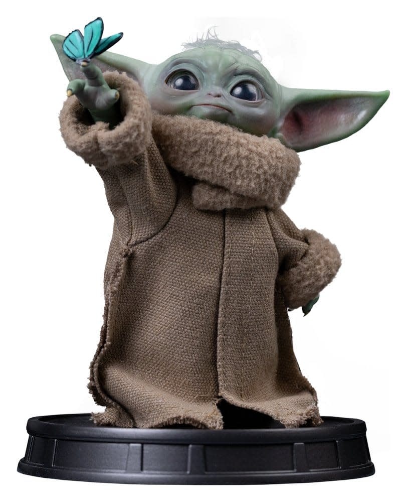 Figurine: The Mandalorian & Grogu Grogu - Collection Statue Grogu - Butterfly Wonder