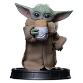 Figurine:The Mandalorian & Grogu-Grogu Collection Statue- Grogu Food Cart Snack