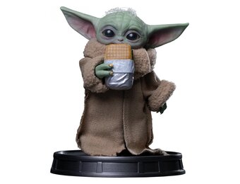 Figurine:The Mandalorian & Grogu-Grogu Collection Statue- Grogu Food Cart Snack