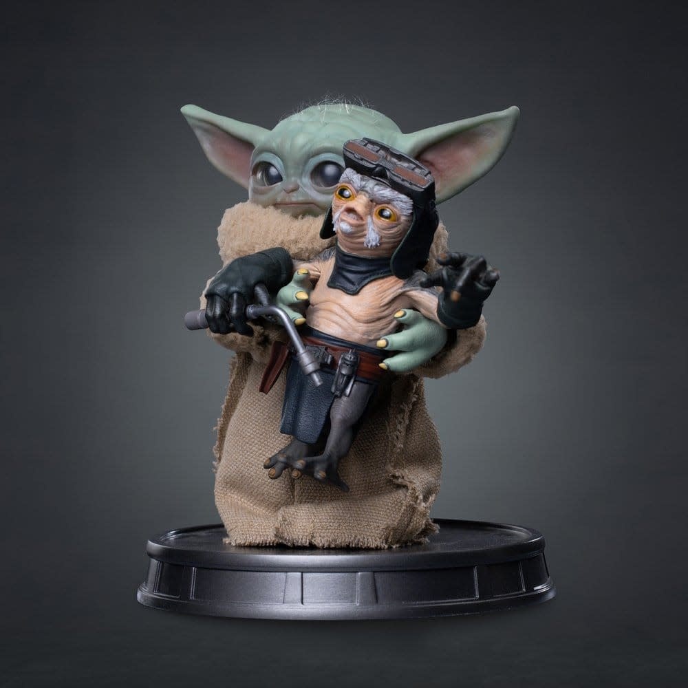 Figurine: The Mandalorian & Grogu Grogu - Collection Statue - Grogu No Squeezy