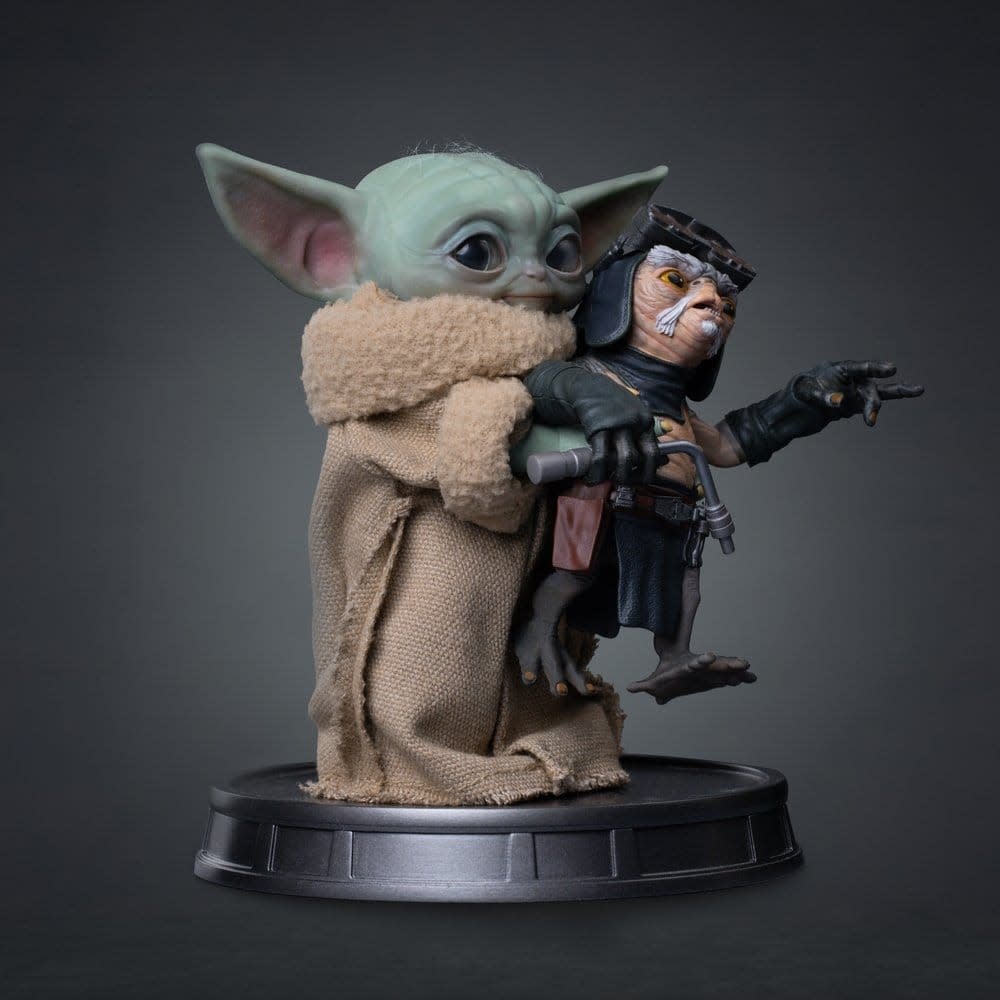 Figurine: The Mandalorian & Grogu Grogu - Collection Statue - Grogu No Squeezy
