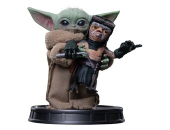 Figurine: The Mandalorian & Grogu Grogu - Collection Statue - Grogu No Squeezy
