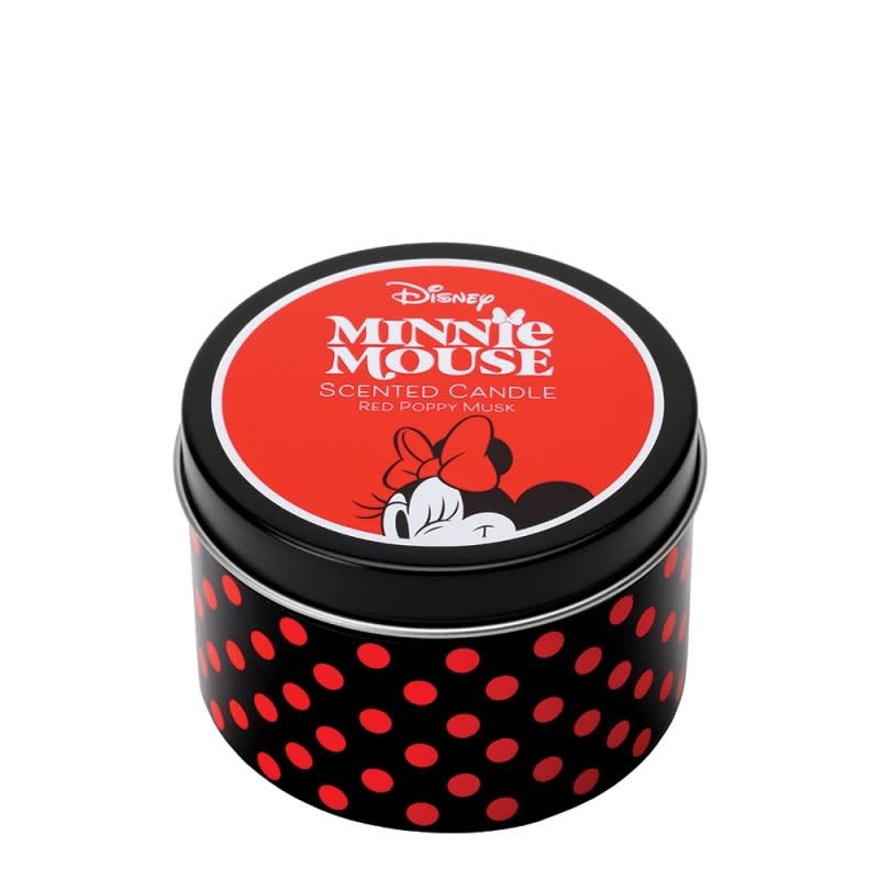 Kaars: Minnie - Red Poppy Musk Tin Candle