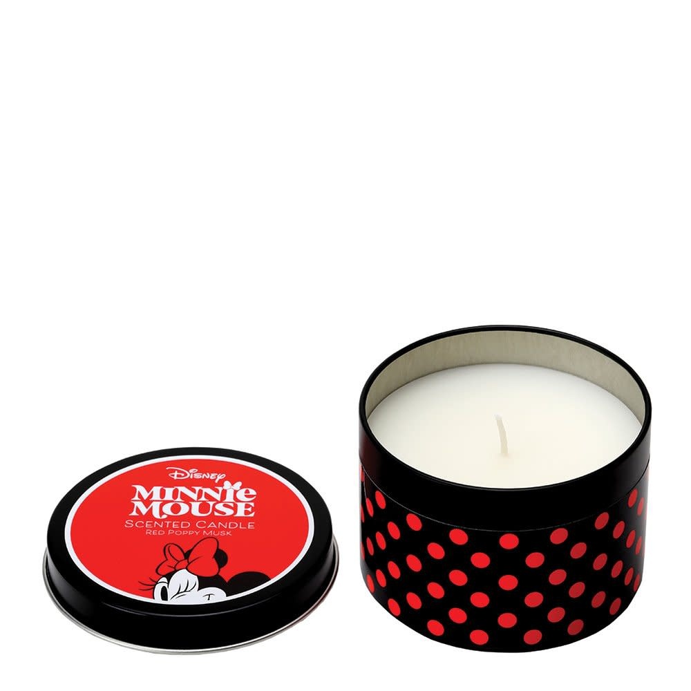 Kaars: Minnie - Red Poppy Musk Tin Candle