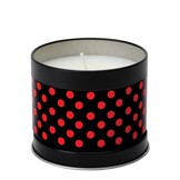 Kaars: Minnie - Red Poppy Musk Tin Candle