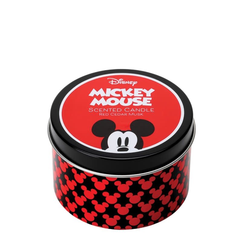 Kaars: Mickey -Red Cedar Musk Tin