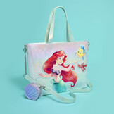 Schoudertas: The Little Mermaid - Ariel, Flounder - Sebastian Bag with - Coin Bag