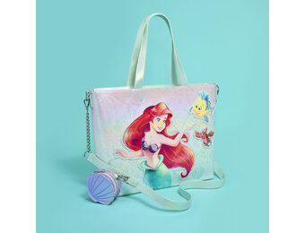 Schoudertas: The Little Mermaid  - Ariel, Flounder - Sebastian Bag with  - Coin Bag
