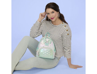 Backpack: The Little Mermaid Iridescent Pearl Mini